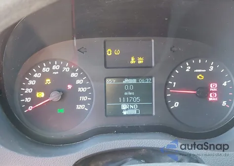 2019 Mercedes-Benz Sprinter 2500 High Roof V6 z USA, uszkodzony, nr VIN WD4PF1CD2KP142447